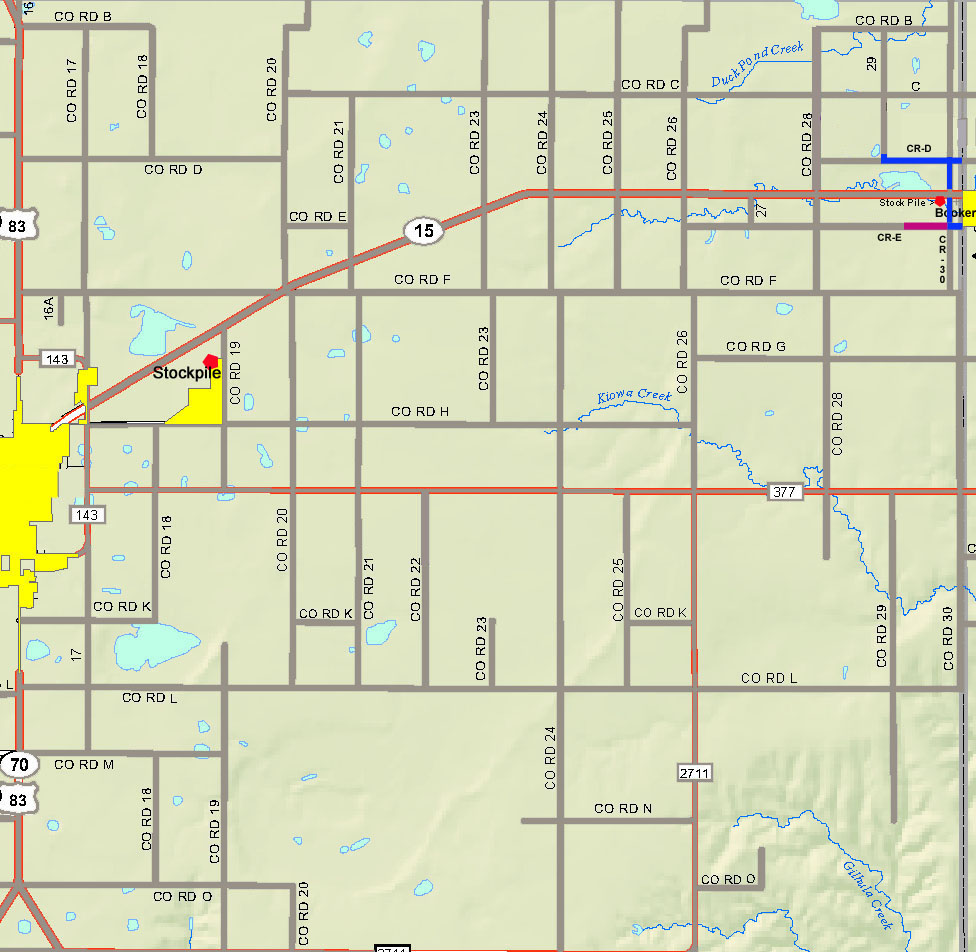 Ochiltree County Precinct #1 Road Projects